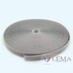 Auto-agrippant à coudre 25 mm gris clair